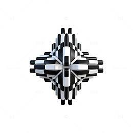 抽象几何图形设计素材