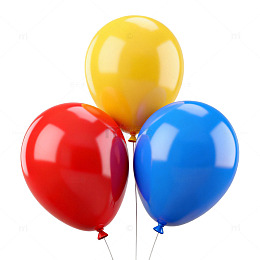 彩色气球装饰节日庆典