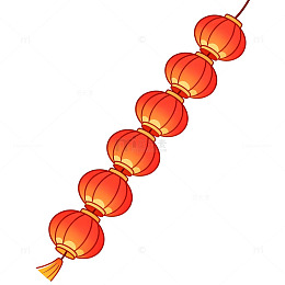 喜庆中国风红灯笼设计元素