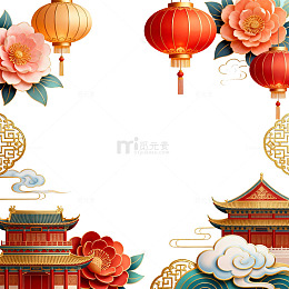 传统中式节日装饰设计素材