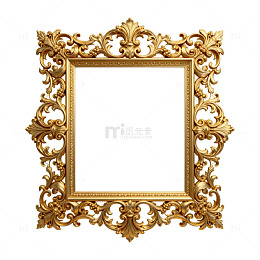 欧式金色雕花相框装饰画框