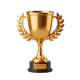 金杯荣誉奖杯设计元素