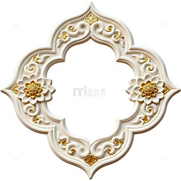 欧式雕花装饰边框图案素材