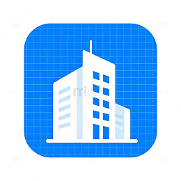 现代建筑图标设计素材