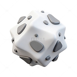 立体骰子模型3D设计素材