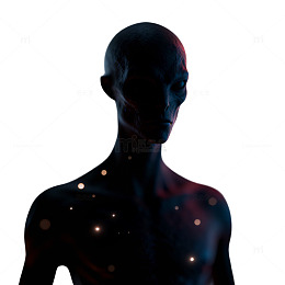 科幻外星生物概念艺术