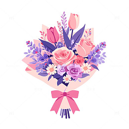 梦幻缤纷花海盛放