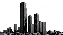 现代都市建筑概念图