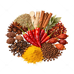 香料组合美食烹饪素材