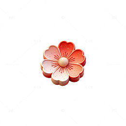 彩绘花朵装饰图案设计元素