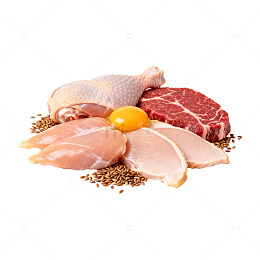 生鲜肉类食材组合