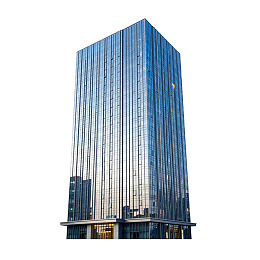 现代高层玻璃幕墙建筑
