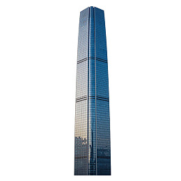 现代高层玻璃幕墙建筑