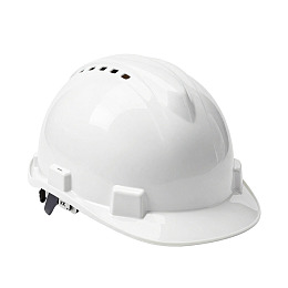 白色安全帽特写展示图片