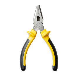 黄黑手柄尖嘴钳图片