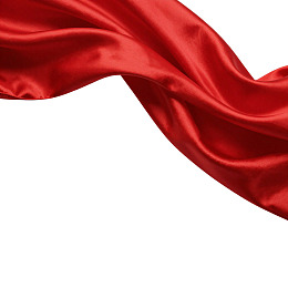 红色丝绸飘逸质感背景