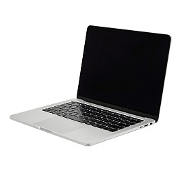 银色笔记本电脑展示图片