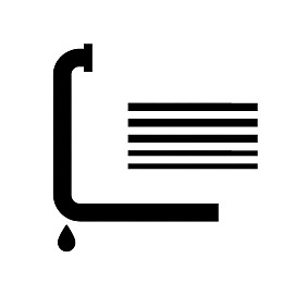 水管滴水图标图片