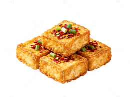 炸豆腐美食片