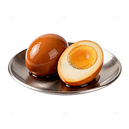 不锈钢盘卤蛋食品插图