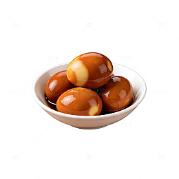 卡通卤蛋美食插画