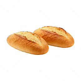 金黄色面包美食片
