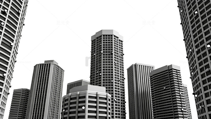 现代都市建筑风光