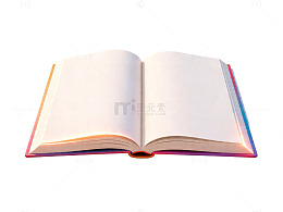彩色笔记本打开