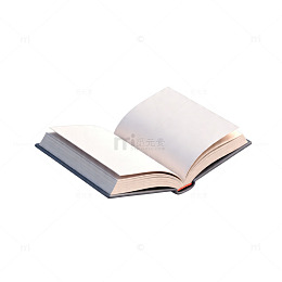 简约悬浮书籍设计元素