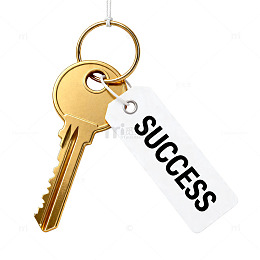 钥匙成功象征图