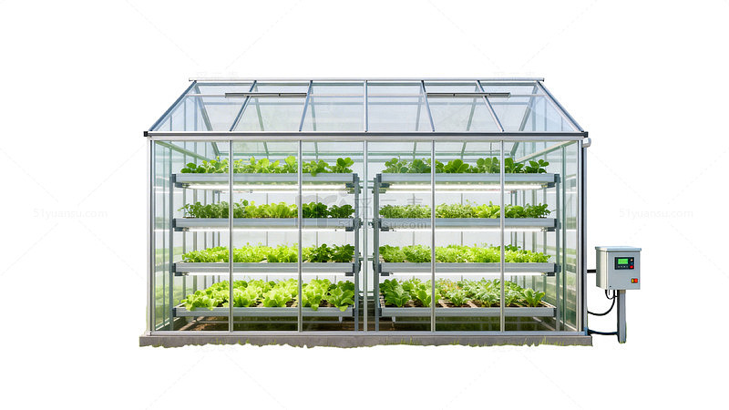 现代化温室种植设计展示
