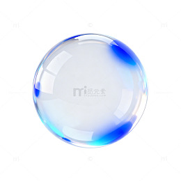 透明气泡效果元素