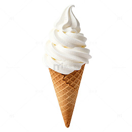 冰淇淋甜筒美食