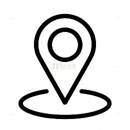简约地图定位图标矢量素材
