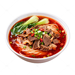 香辣牛肉面美食片
