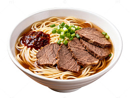 牛肉面美食图片