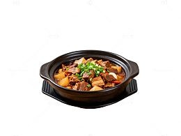 砂锅炖牛肉美食