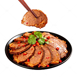 香辣牛肉美食