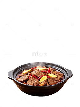 砂锅牛肉美食