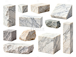 大理石石材样品展示集
