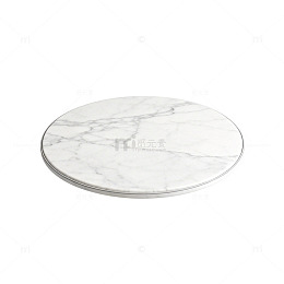 大理石圆形桌面设计素材