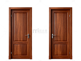 实木门典雅设计装修素材