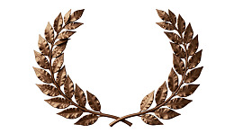 金色橄榄枝环形装饰图片