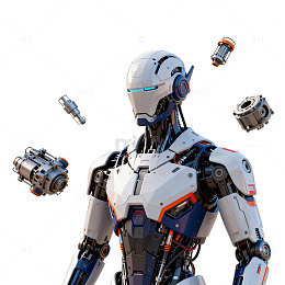 未来科技机器人设计素材