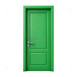 绿色简约门3D模型