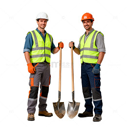 建筑工人劳动场景写实