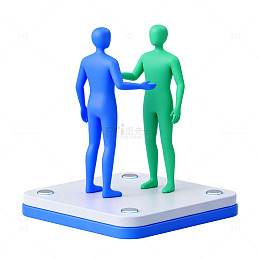 卡通人物交互模型展示