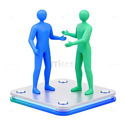 未来科技互动模型设计素材