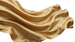 金色丝绸飘逸质感图片