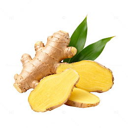 生姜新鲜切片蔬菜食材